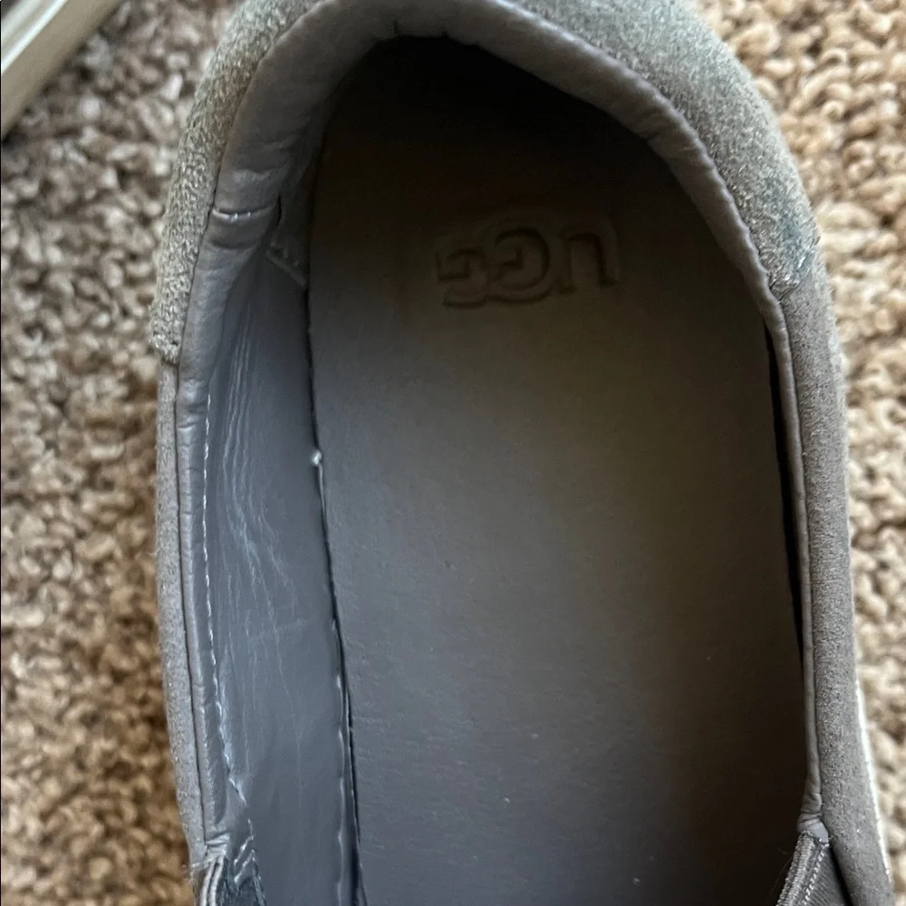 UGG Men’s Gray Slip-On Shoes -Size 9.5